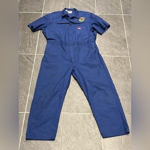 Dickies X Pratt & Whitney all in one short sleeve worksuit coveralls 44 Regular